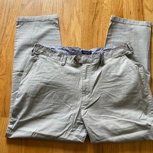 EUC Nautica Beacon Fit Khaki Pants sz 36W x 30L